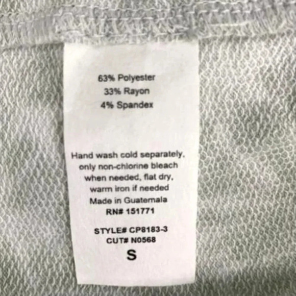 Gilli Drawstring Tie-dye Cuff Hem Jockey Sport Pant Size S Women's Sweatpants - Picture 6 of 7